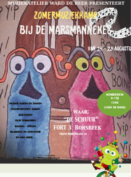 Muziekkamp ward discount de beer